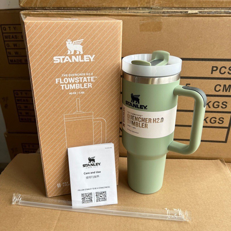 新品 スタンレー STANLEY 第2世代 40oz ハンドル ステンレス製 保温保冷カーカップ - 高品質ヘビーカップ|undefined
