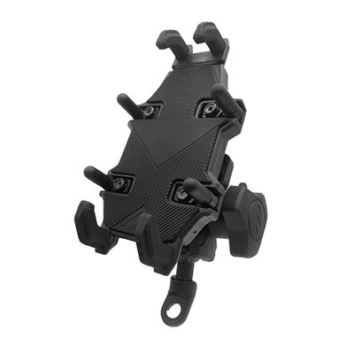 Cross-Border Exclusive Motorcycle Phone Holder, Electric Vehicle Rainproof Navigation Holder, Shockproof Eight-Claw Quick-Installation, Does Not Block the Screen (Digər kuzov və aksesuarlar) - ydzj-011-rearview-mirror-model-including-mounting-base-anti-theft-buckle