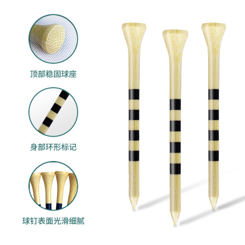 PGK Manufacturer's Golf Course Supplies Golf Tees Wood Tees Golf Nuts Golf Pins Bamboo Pins 70/83mm Wooden Tees