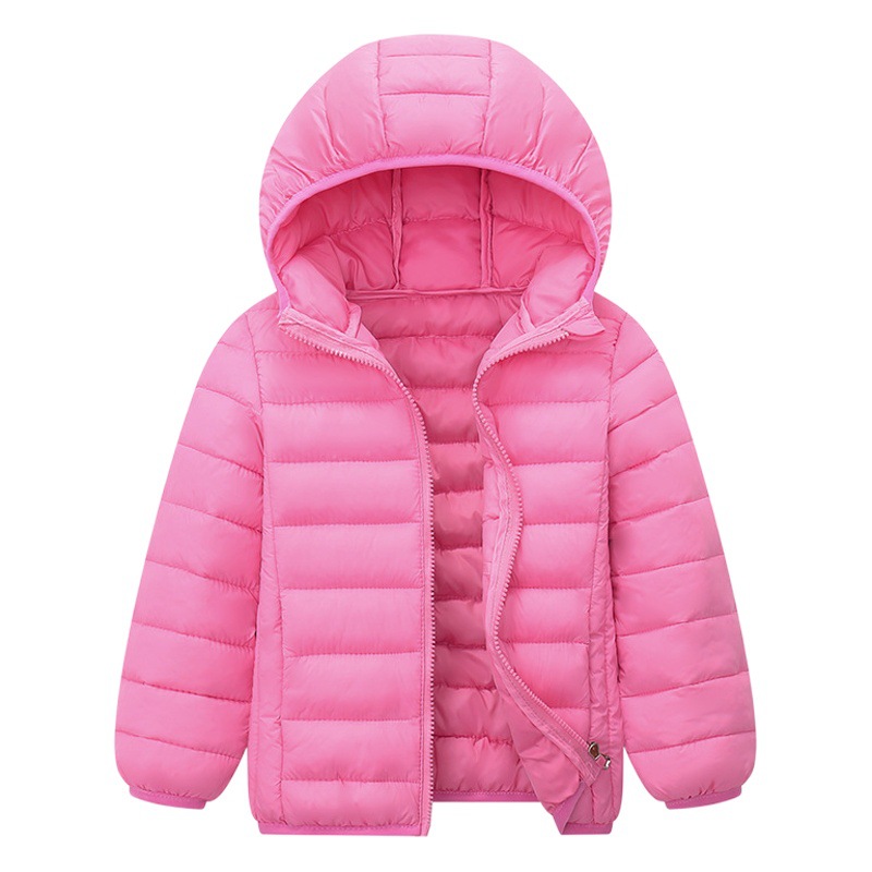 2025 nueva ropa para niños, chaqueta de plumón ligera para niños, chaqueta acolchada para niños y niñas, chaqueta acolchada para niños de mediana edad, chaqueta acolchada para bebés corta
