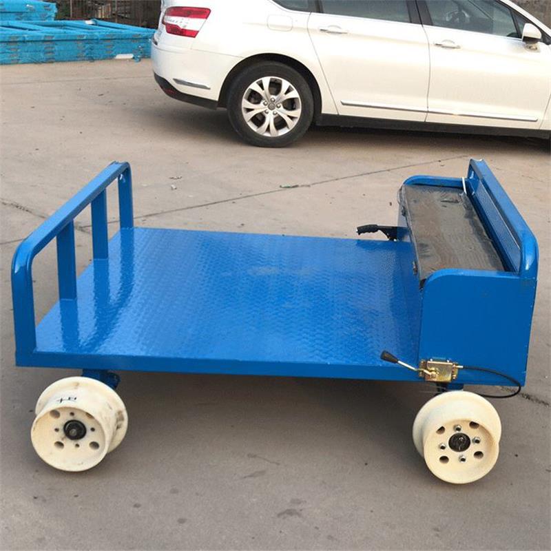 铁路用电动轨道车平板车电动遥控载重500kg1吨2吨可按需选购