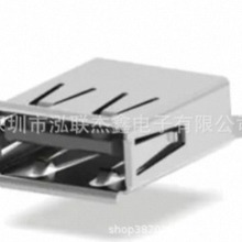 1734366-3 USBB 1PORT 4POS VERT T/H USB