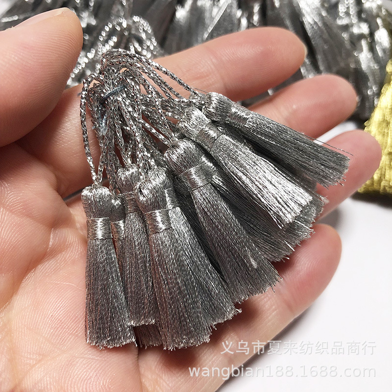 Gold Silver Color Tassels Poly