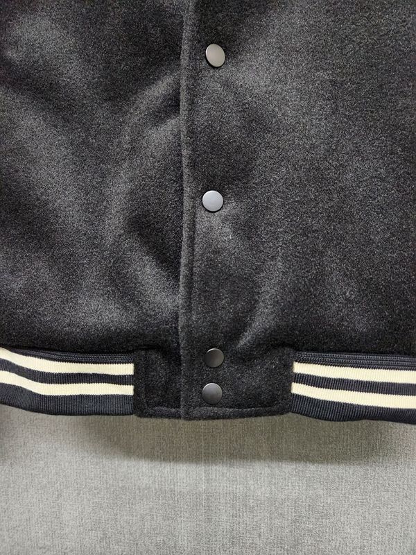 法国潮牌CE家新款毛巾绣字母棒球服简约百搭飞行员夹克学院风外套|undefined