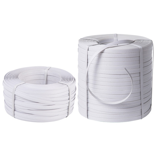 pp manual packing tape plastic binding tape packaging tape semi-automatic machine with white hand logistics packaging strapping tape