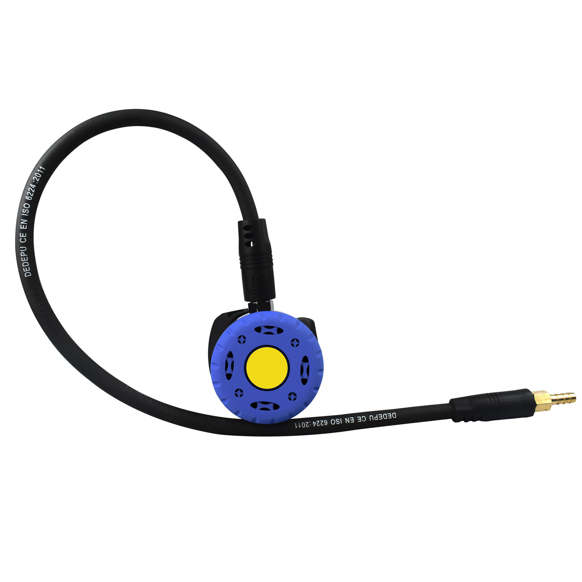 Equipo de buceo DEDEPU regulador de la cabeza primaria y secundaria válvula de respiración principal válvula reductora de presión traje de respirador de reserva