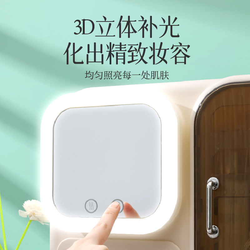 Muchos estilos de caja de almacenamiento de cosméticos transfronterizos ropa de tocador productos para el cuidado de la piel lápiz labial máscara de maquillaje cepillo acabado caja de almacenamiento