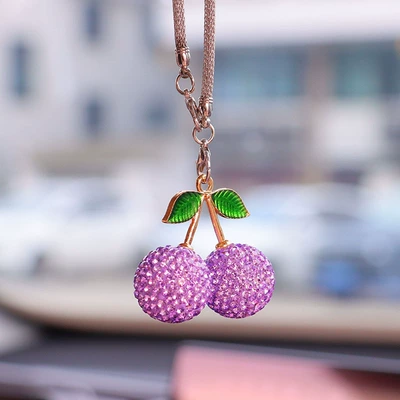 supplies pendants, Car hanging - light-purple-cherry