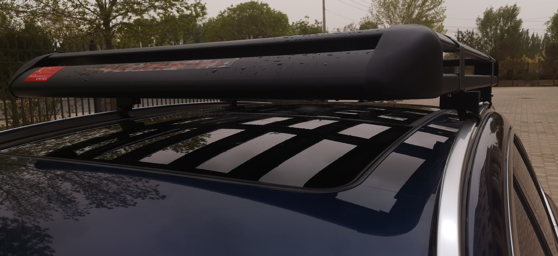 Car Luggage Rack Luggage Rack Basket Universal Roof Rack Basket Car Off-road SUV Modified Aluminum Alloy Roof Frame