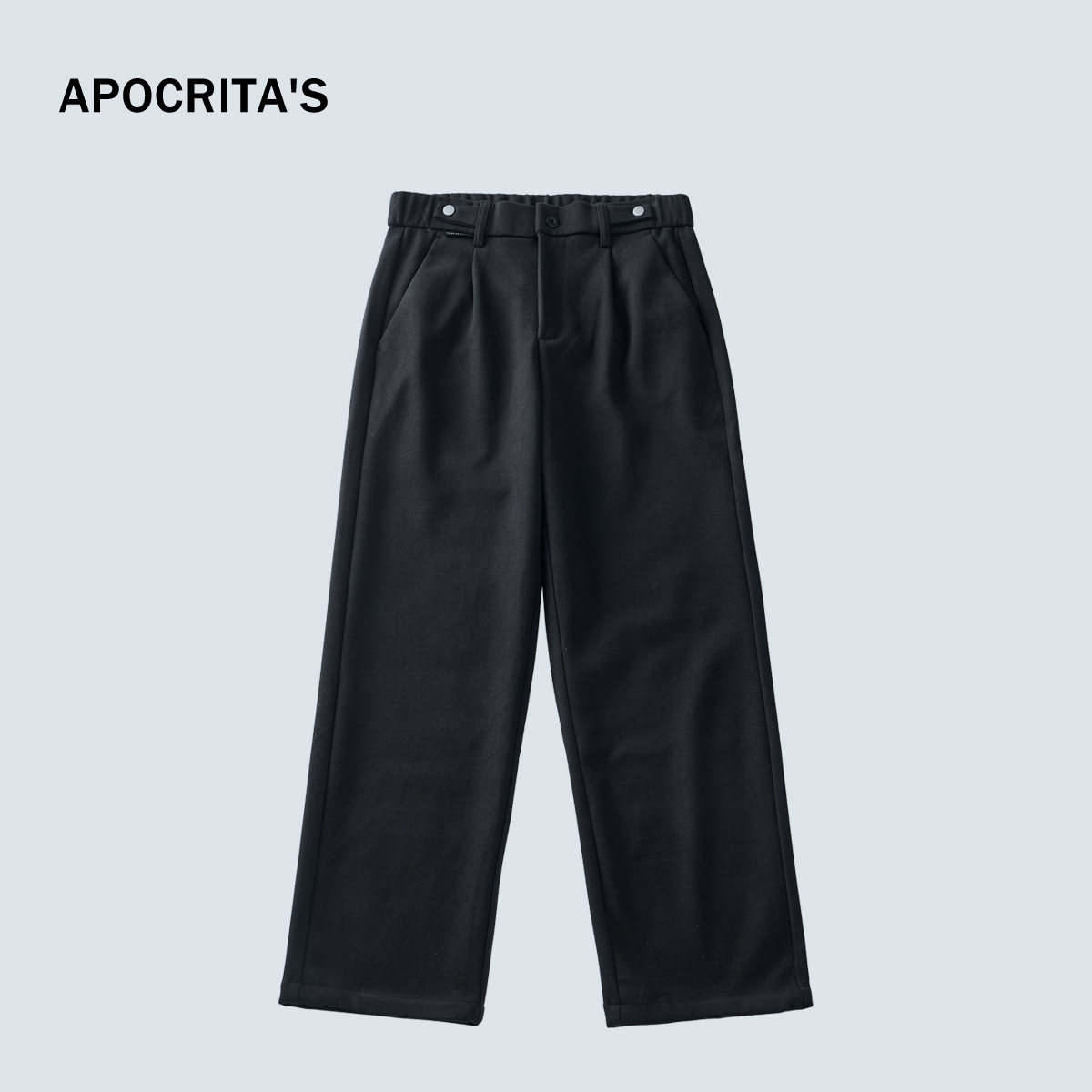 Sin devoluciones ni cambios【Liquidación por tiempo limitado a un precio súper bajo】Pantalones casuales holgados y rectos para hombre APO, para otoño e invierno