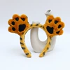 9. Brown yellow tiger palm