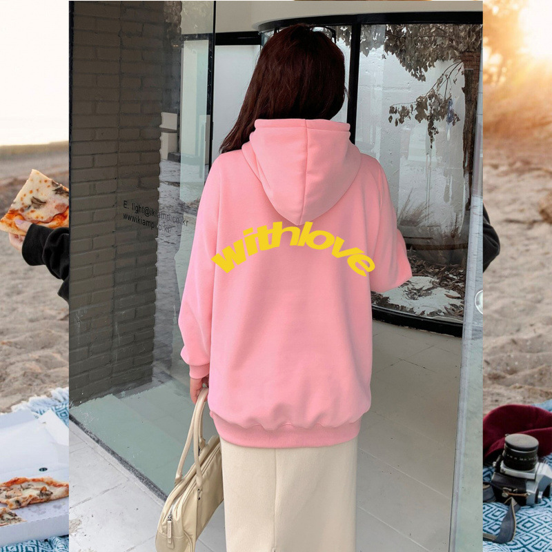 2026 New Cross-Border Amazon Men's and Women's Fleece Sweatshirts, Autumn and Winter New Style, Loose Letter Print, Casual Fashion 2026 New Cross-Border Amazon Men's and Women's Fleece Sweatshirts, Autumn and Winter New Style, Loose Letter Print, Casual Fashion