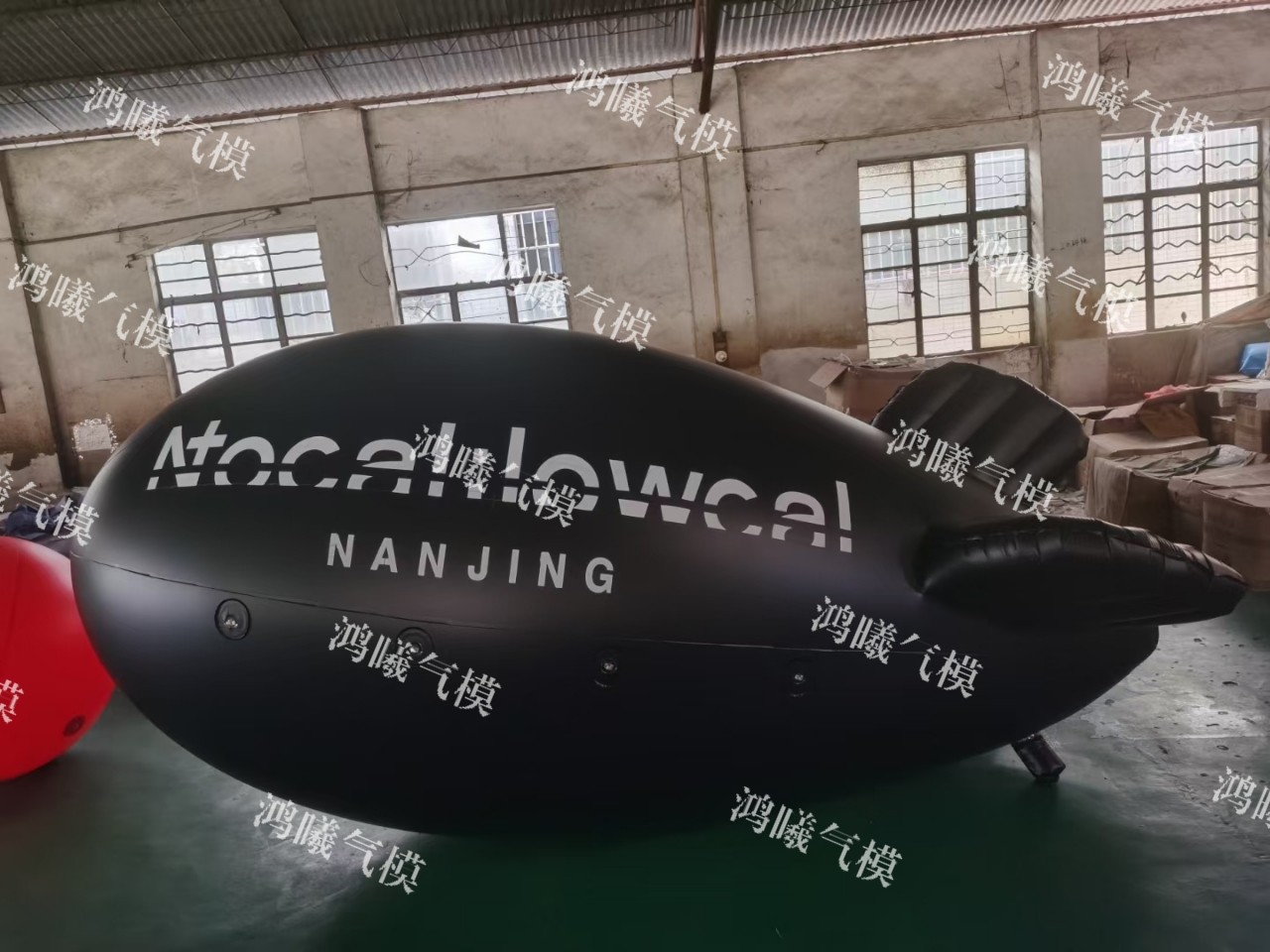 大小型充气模型飞艇气模 广告升空pvc飞机飘空球开业典礼闭气道具