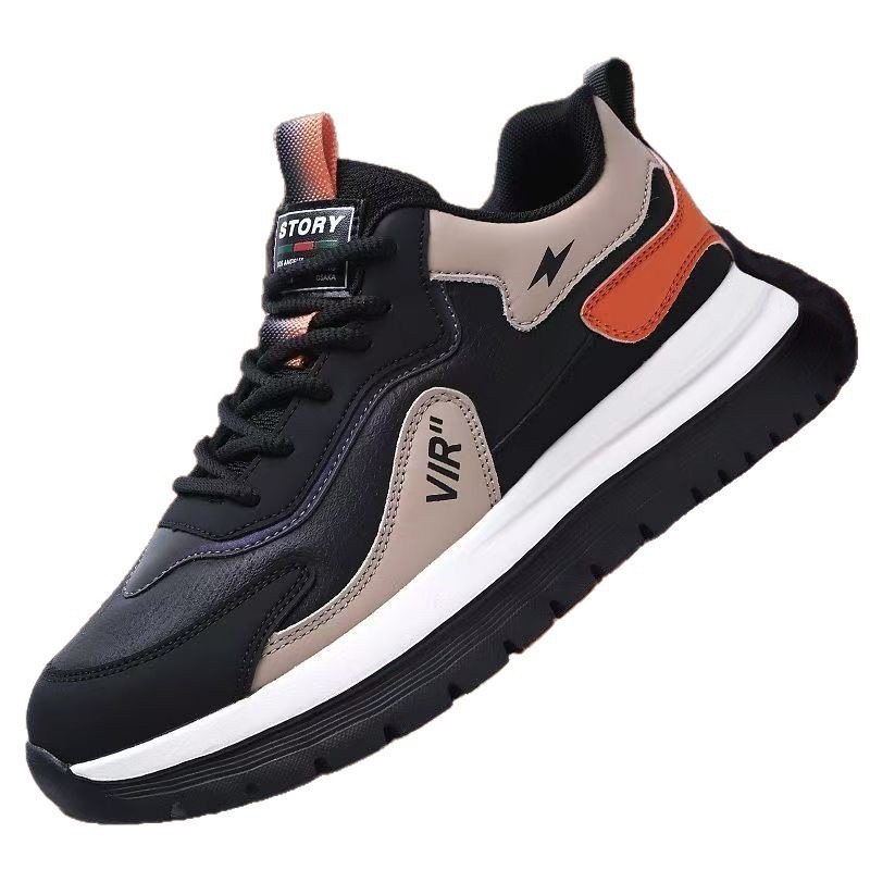 Zapatos deportivos transfronterizos para hombres, malla transpirable, cómodo, suela gruesa, zapatos casuales para hombres, colores de moda, zapatos para hombres de altura múltiple