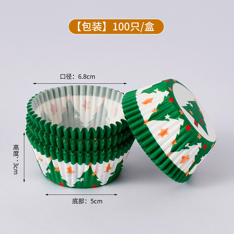 Al por mayor horno de grado alimenticio especial nieve Kitchen pastel de papel soporte resistente al aceite de alta temperatura Maffin hornear cupcakes