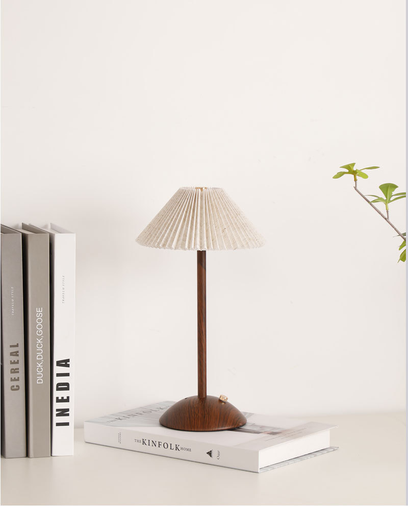 Bedside lamp in the bedroom