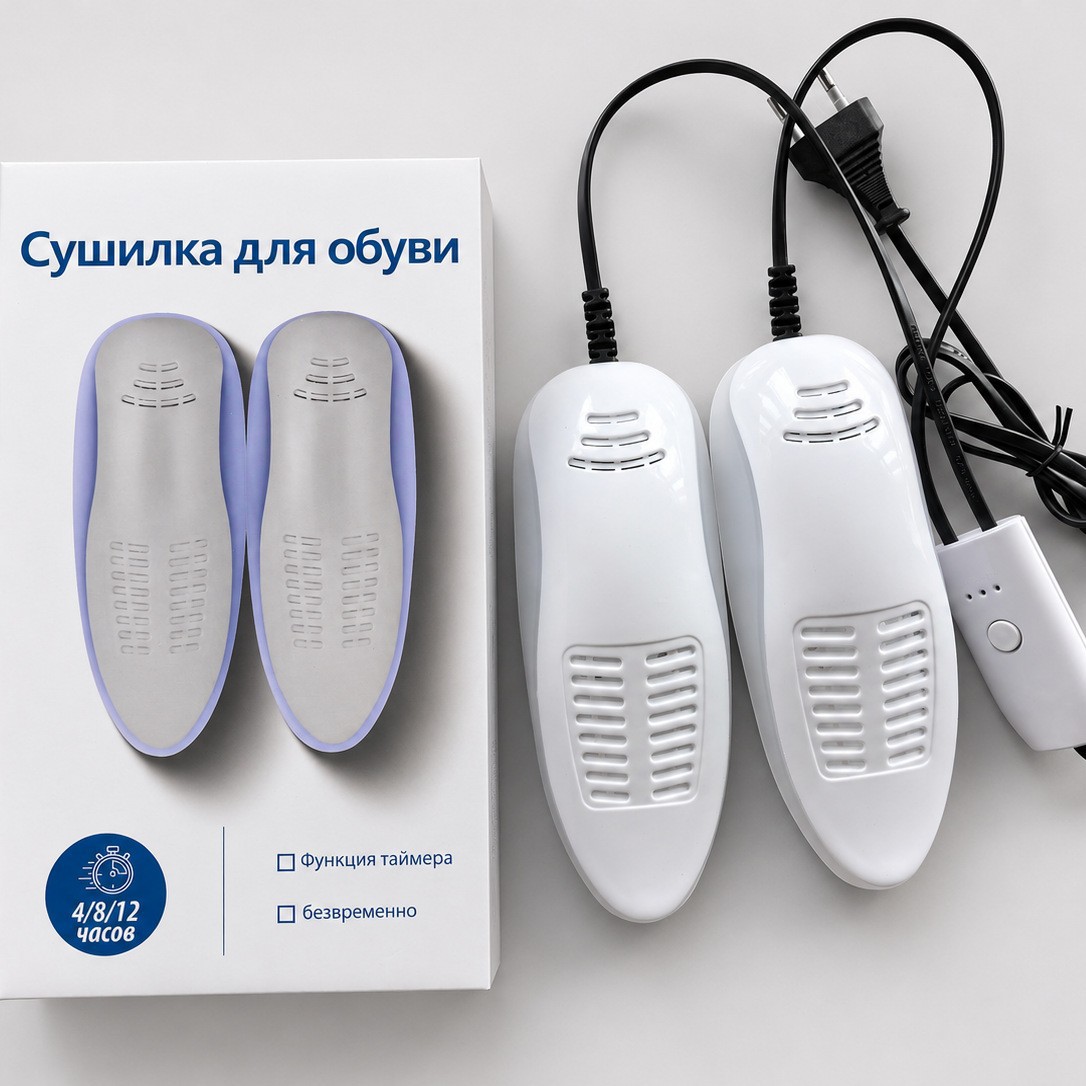 Various Smart Shoe Dryers for Home Use, Timed Shoe Dryers for Home and Dormitory Use, Exported to Russia, European Standard Plug