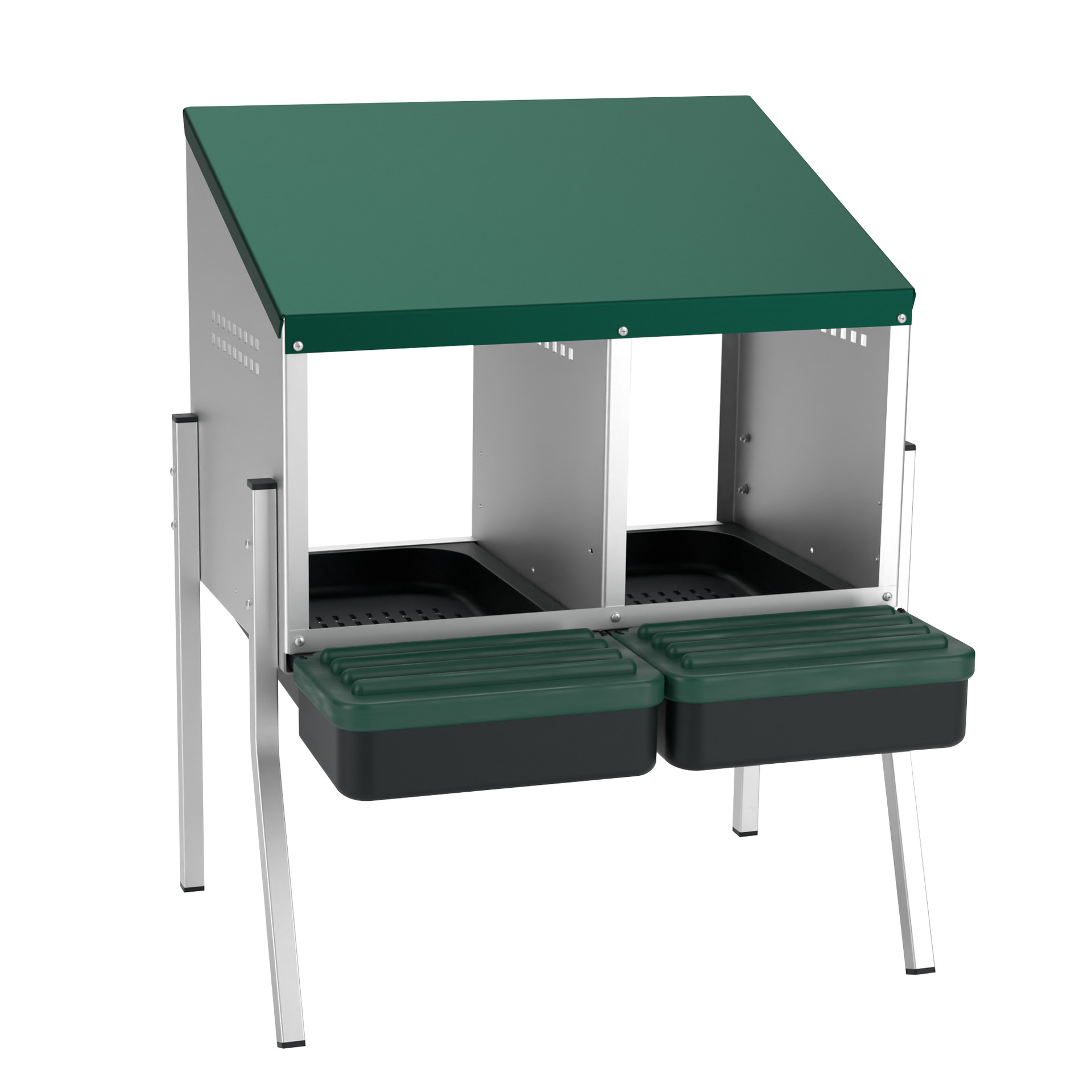 2도어 ABS + 컬러강판 알상자 + 지지다리