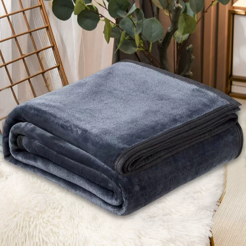 Фланелевое коралловое одеяло, 230 г/м², размеры 50×70–200×230 см