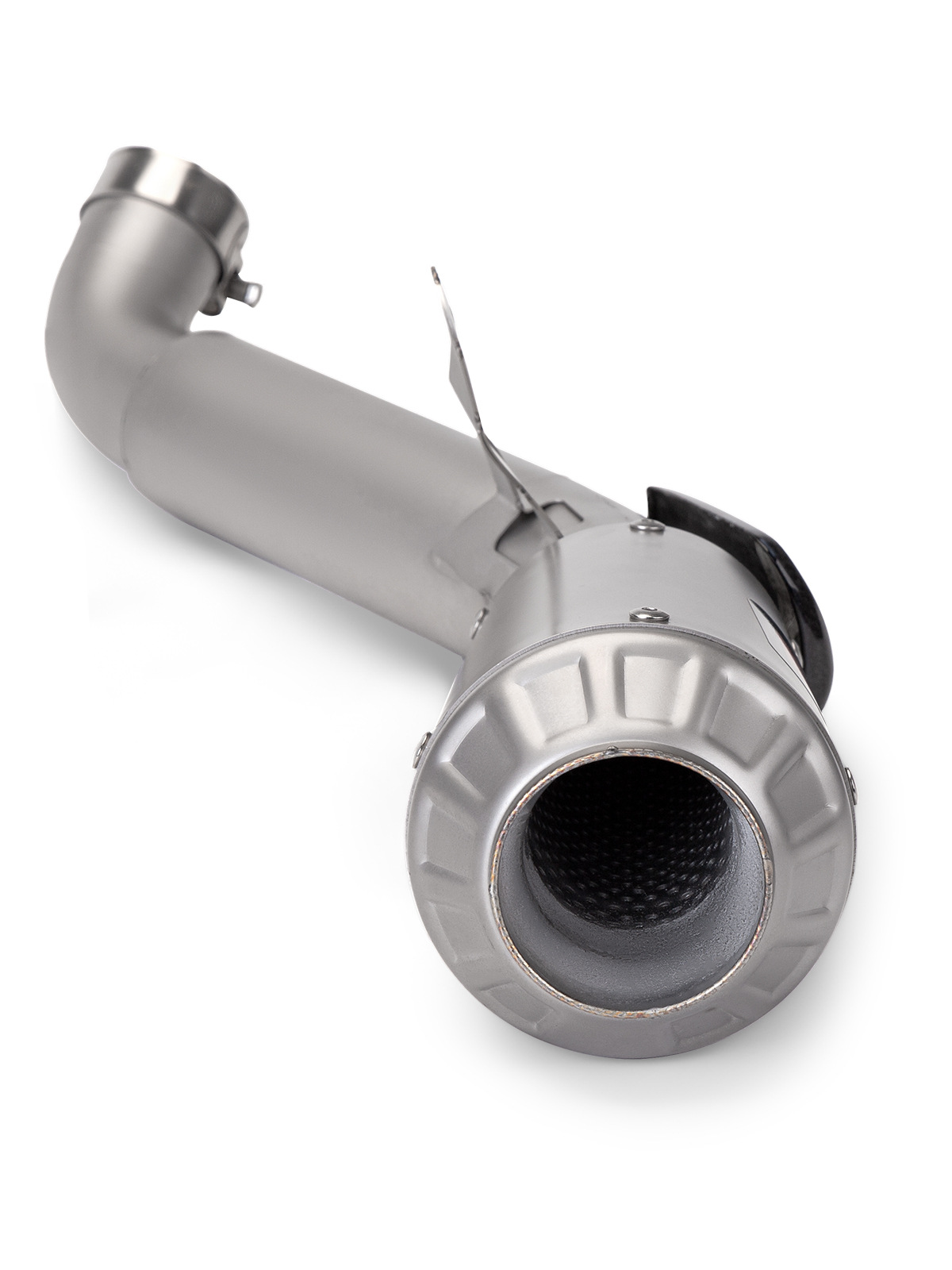 Motorcycle modified exhaust pipe CBR1000 middle and tail carbon fiber protective cover 08-16 years 17-19 years straight up