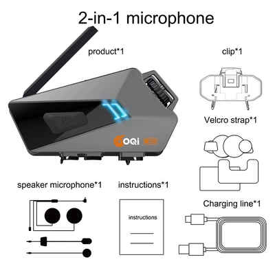 In-Stock Foldable Antenna Helmet Motorcycle Helmet Headset - soft-label-hard-label-two-in-one-set