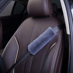 Tiger-like fur shoulder pad car safety belt pad shoulder pad for cross-border import and export domestic trade thick plush backpack shoulder strap cover