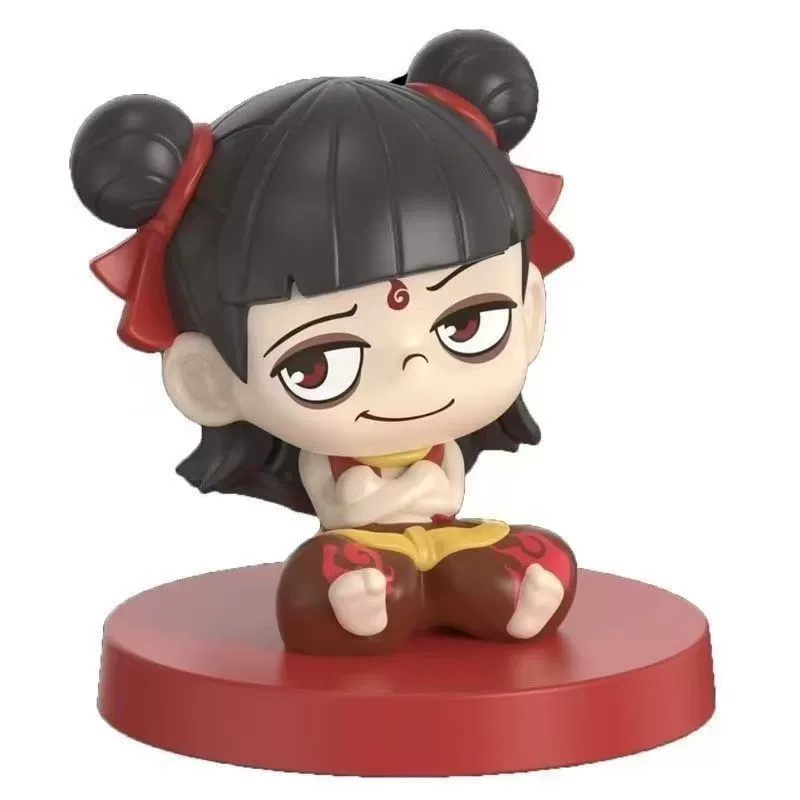 [Free shipping] [Clearing sale] Box Nezha: Дьявольский ребёнок приходит в мир Незха фигурка Блайнд Бокс серия