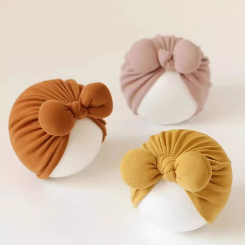 Infant Hat Spring and Autumn Style for Girls Baby Cap Newborn Infant Fontanelle Hat Autumn and Winter Protection for Fontanelle One Month