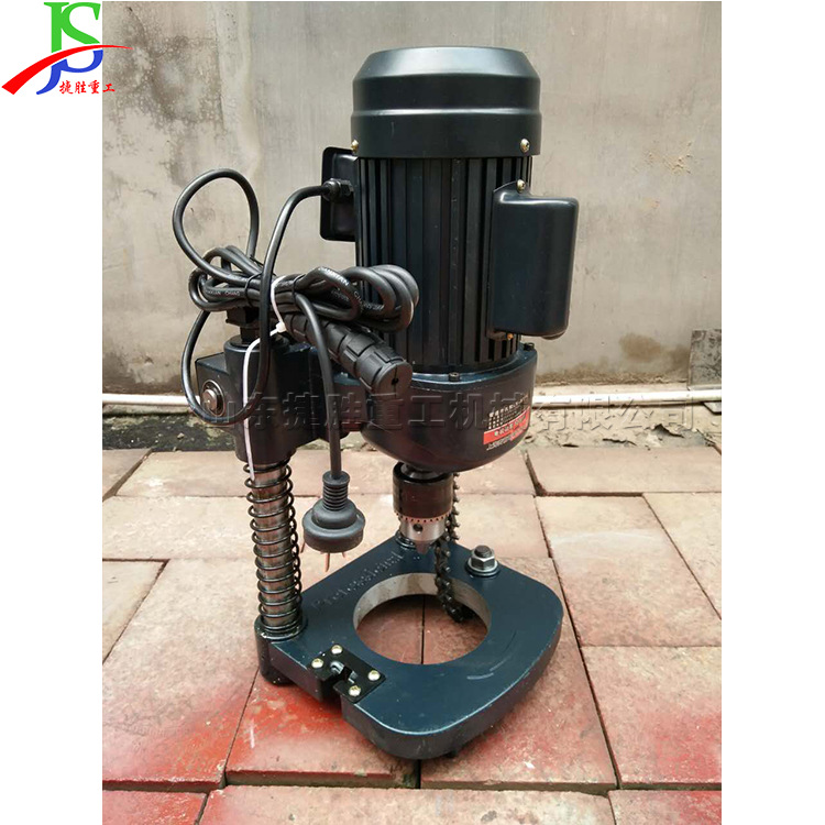 máquina de perforación eléctrica para tuberías de hierro máquina de perforación de tubos metálicos máquina de perforación de perforación vertical pequeña placa de acero