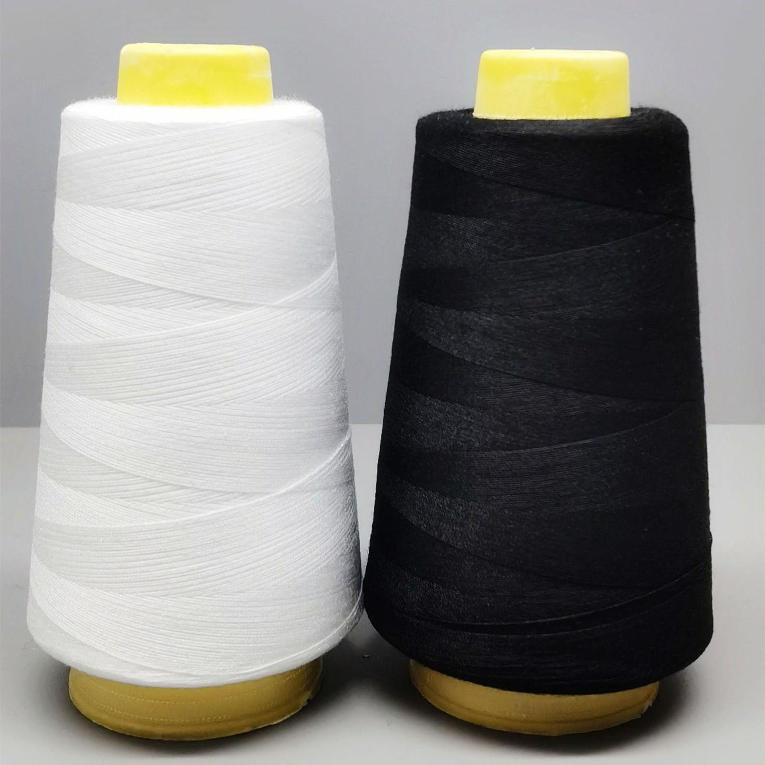 缝纫机线家用服装细线小卷手工缝衣服涤纶线黑线老式缝纫机线