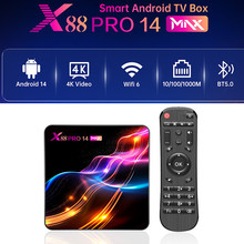 �羳X88 pro 14 max�C픺�rk3528 ��׿13 4G/64�pWIFI�{��TVBOX