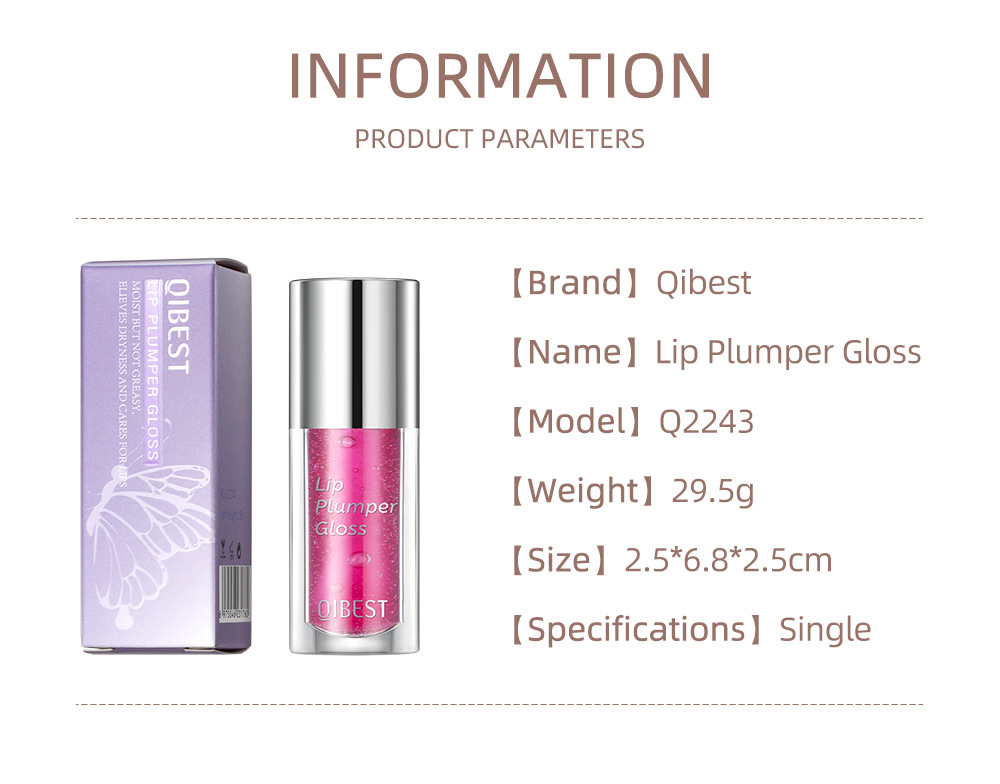 Carina QIBEST – miroir Transparent à l'huile, verre glacé à l'eau pour fille et hydratant, tasse antiadhésive longue durée, maquillage pour les lèvres au miel_voghion.com