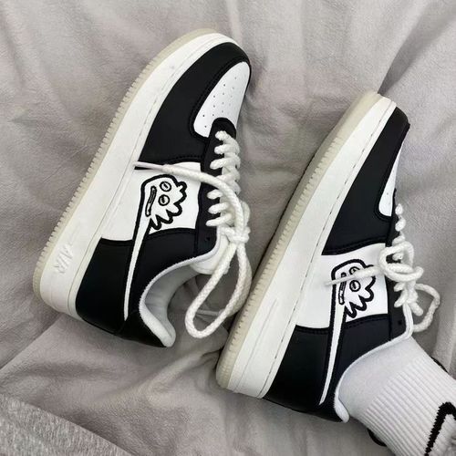 Summer and Spring Instagram Style Little Monster White Women's Ulzzang School Thicker Sole Casual Sports Sneakers Trend