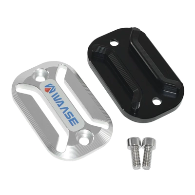 Motorcycle frame | PG1 modified rear shelf - brake-pump-cover-silver