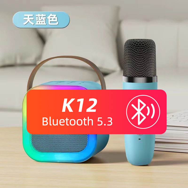 K12 altavoces bluetooth todo en uno kara portátil canto mini bluetooth inalámbrico bluetooth sonido cantantes