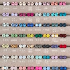 本物のチタン鋼爪留めイヤリング 6mm ペア耳ピアス抗アレルギー Shijia Huazi イヤリング Huazi イヤリング完成品