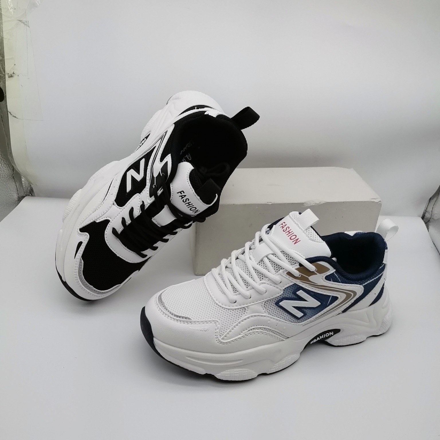 Fujian zapatos de hombre de doble malla transpirables zapatos deportivos casuales zapatos de carreras de estudiantes de moda con suela suave zapatos de carreras ligeros versátiles