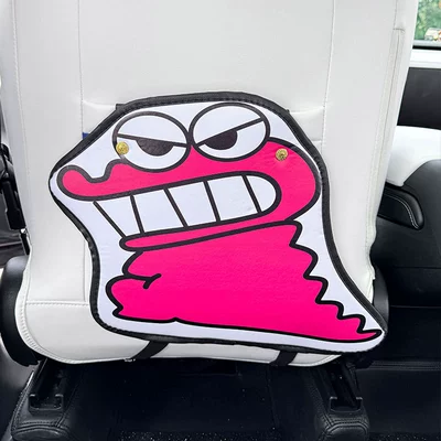 Mr. Crocodile Anti-Kick Pad Universal Rear Seat Back Anti-Dirty Protective Pad Car Rear Seat Protective Pad Anti-Wear Pad (Chair back anti-kick pad) - mr-crocodile-short-anti-kick-pad-1-piece
