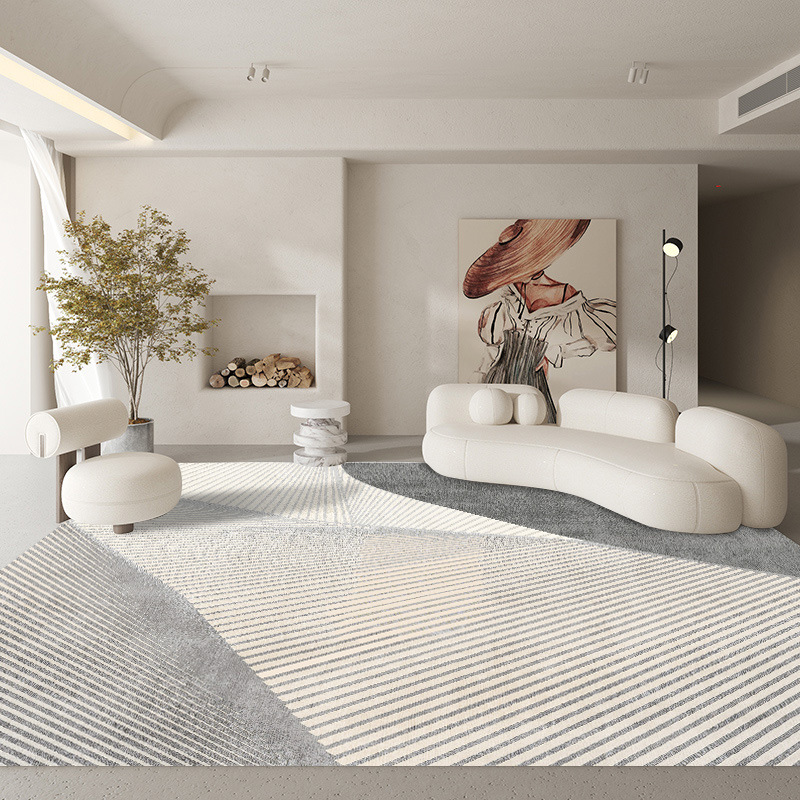 Alfombra de sala de estar 2023 nueva mesa de centro manta sofá desechable dormitorio cama de lujo ligero de alta gama hogar tapete Tianjin