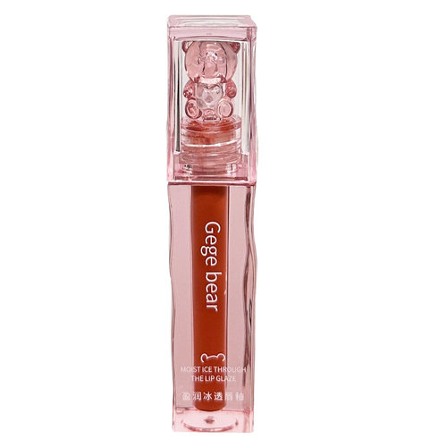 Gege Bear Yingrun Ice Translucent Lip Glaze Watery Mirror Glass Lipstick Moisturizing and Moisturizing Not Easy to Stick Lip Gloss