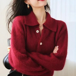�Sɫ���I�̿���R��ëᘿ��_��Ů���ﶬ�W؛�r��ë������polo����