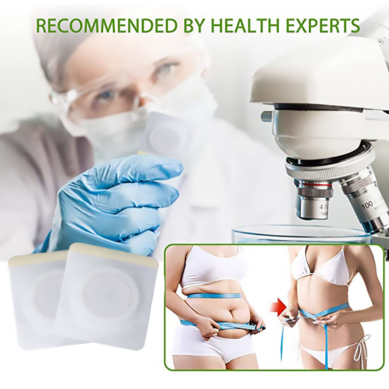 IBeaLee trois Fu cravate bouton d'acupoint paresseux personne gros ventre Ai nombril patch emballage indépendant_voghion.com