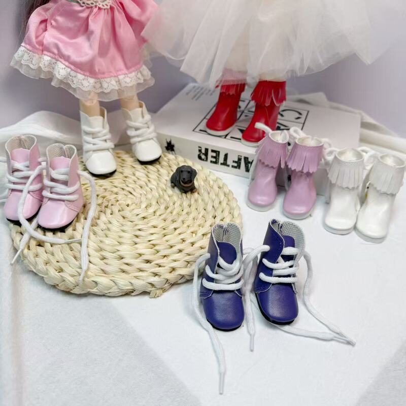In-Stock Six-Point Bjd Doll 20cm Doll Boots Doll Shoes American Girl Doll Accessories Doll Shoes Cross-Border Exclusive Sale