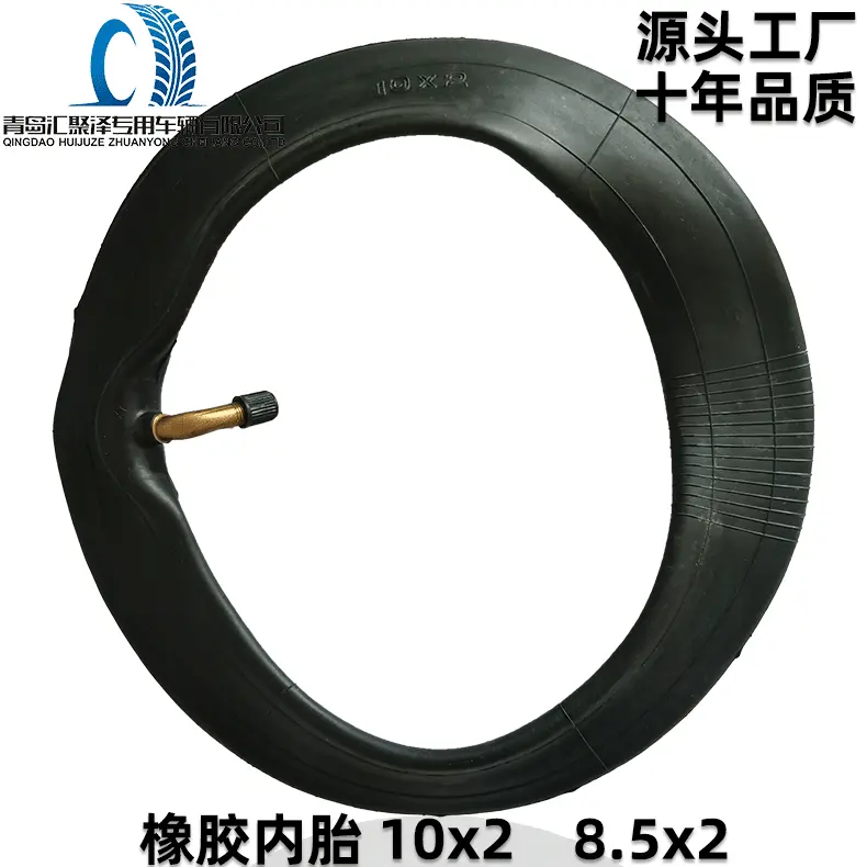 汇聚泽10x2电动车内胎8.5x2电动滑板车童车十寸内胎厂家批发
