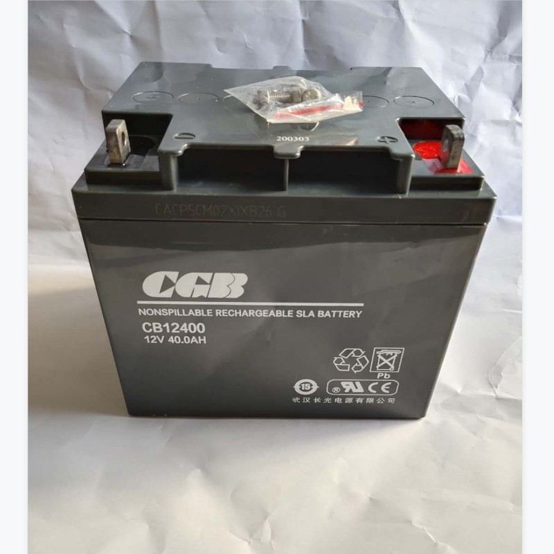 长光CGB蓄电池CB12400 12V40AH免维护UPS 太阳能直流屏  量大优惠