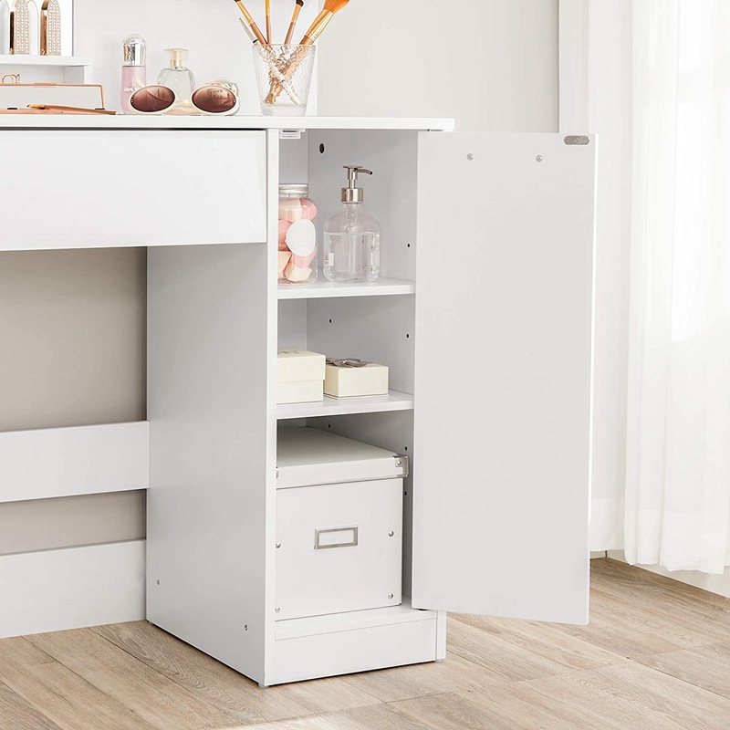 Lujo ligero tocador pequeño apartamento dormitorio moderno simple 2023 nuevo tocador gabinete de almacenamiento integrado gabinete almacenamiento