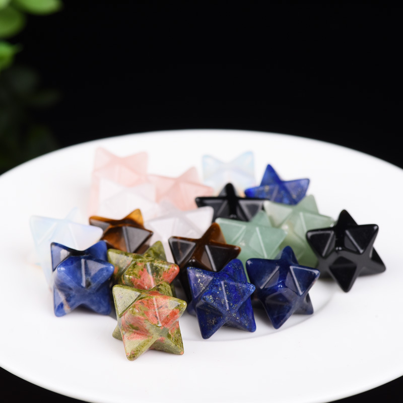 Natural Crystal Merkaba Diagonal 2.0 Large Satellite Ornaments Stereo Six-Pointed Star Flower of Life Pendant Jewelry Natural Crystal Merkaba Diagonal 2.0 Large Satellite Ornaments Stereo Six-Pointed Star Flower of Life Pendant Jewelry