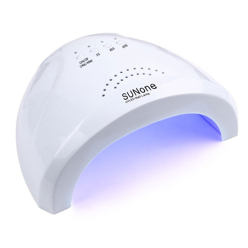 Manicura SunONE sol N ° 1 lámpara de uñas esmalte de uñas pegamento pieza de uñas 48W máquina de fototerapia de inducción para hornear lámpara UV lámpara al por mayor