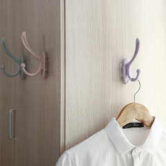 無痕掛鈎浴室衛浴免釘掛衣鈎臥室免打孔掛衣架壁掛衣帽鈎塑料粘鈎