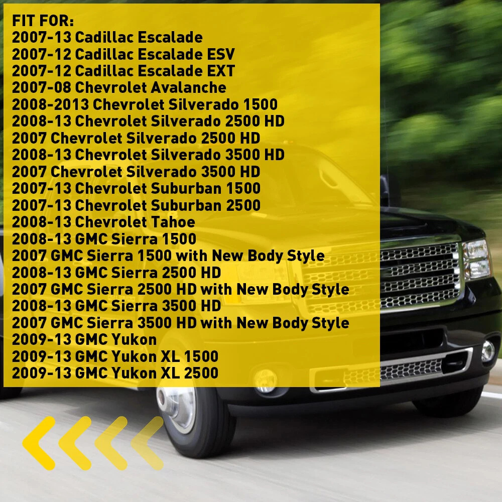 GM1324138 GM1325138 is suitable for 07-14 Chevrolet new GMC models with blind spot heated rearview mirrors